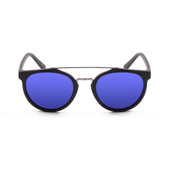 Gafas de sol OCEAN CLASSIC I - Negro mate / Revo azul