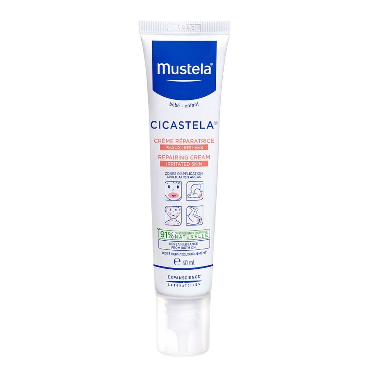 Crème Réparatrice Cicastela - Peaux Irritées 40ml