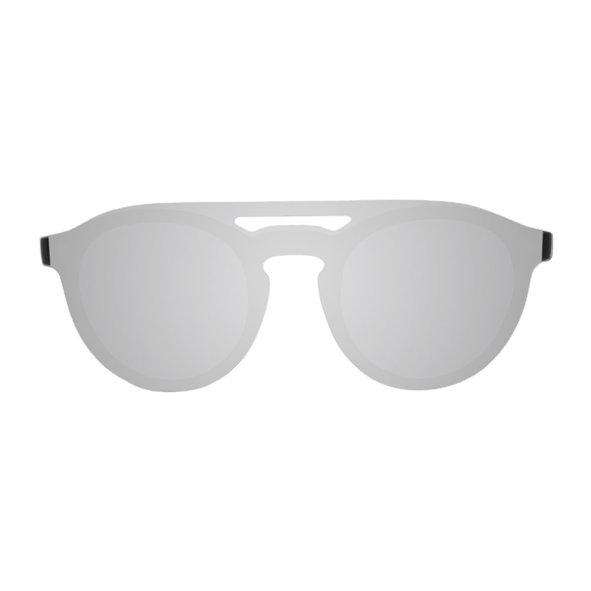 GAFAS DE SOL SUNPERS BIARRITZ DOUBLE BRIDGE METAL de color Plateado
