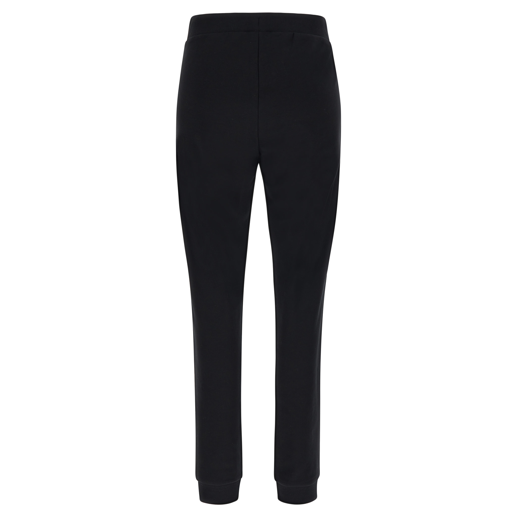 Pantaloni sportivi regular fit con coulisse e fondo a polsino