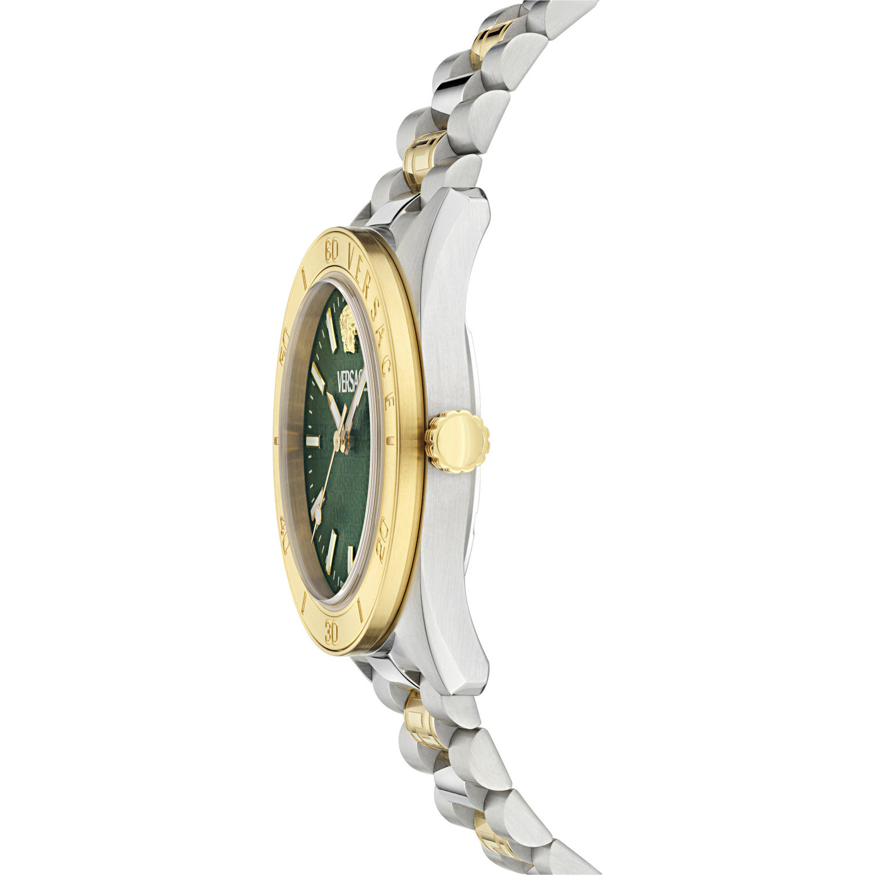 Versace Reloj Analógico De Cuarzo Timeless.v.dome(Wc-8E)