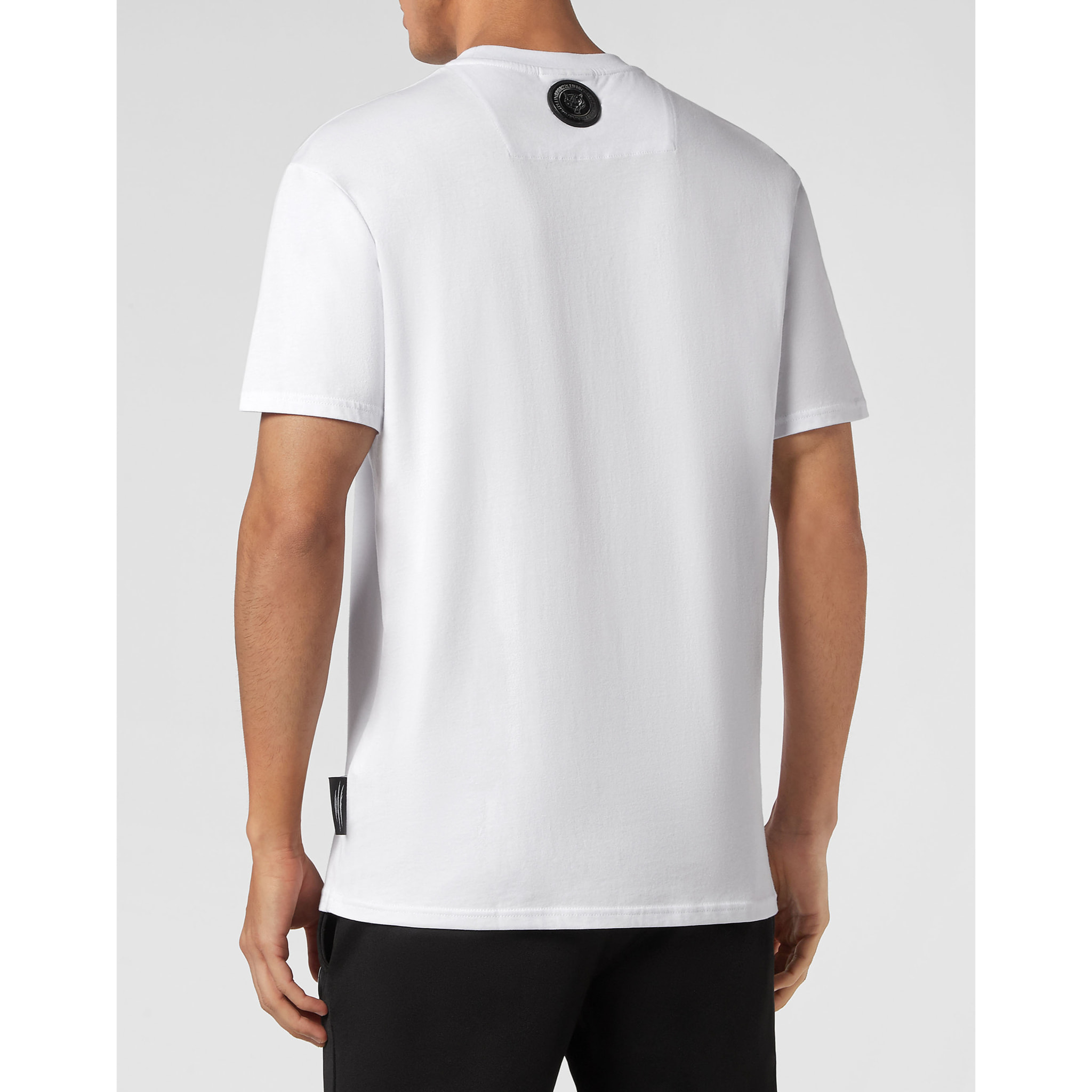 PLEIN SPORT Camiseta de cuello redondo y manga corta CHROME