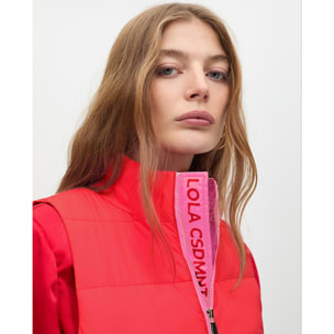 Gilet Corto Imbottito a Contrasti