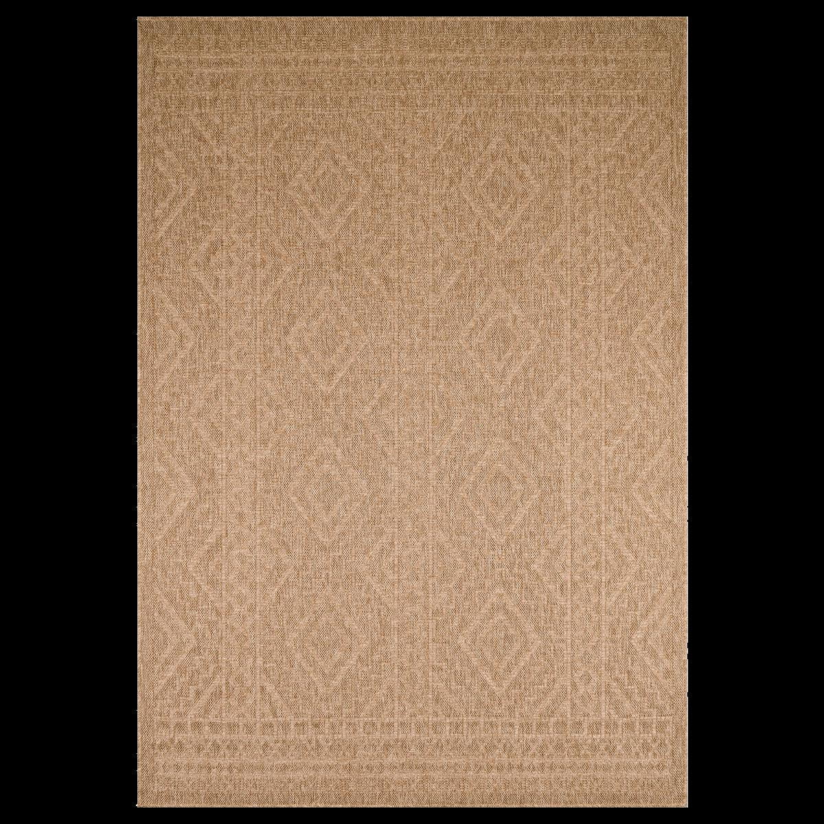 Tapis extérieur tissé kilim rectangle HERI