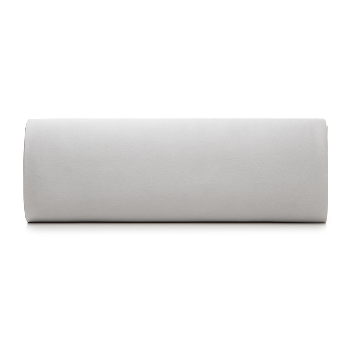 Clutch argento in raso