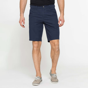 PANTALONE CORTO CHINO IN LEGGERA GABARDINA DI COTONE