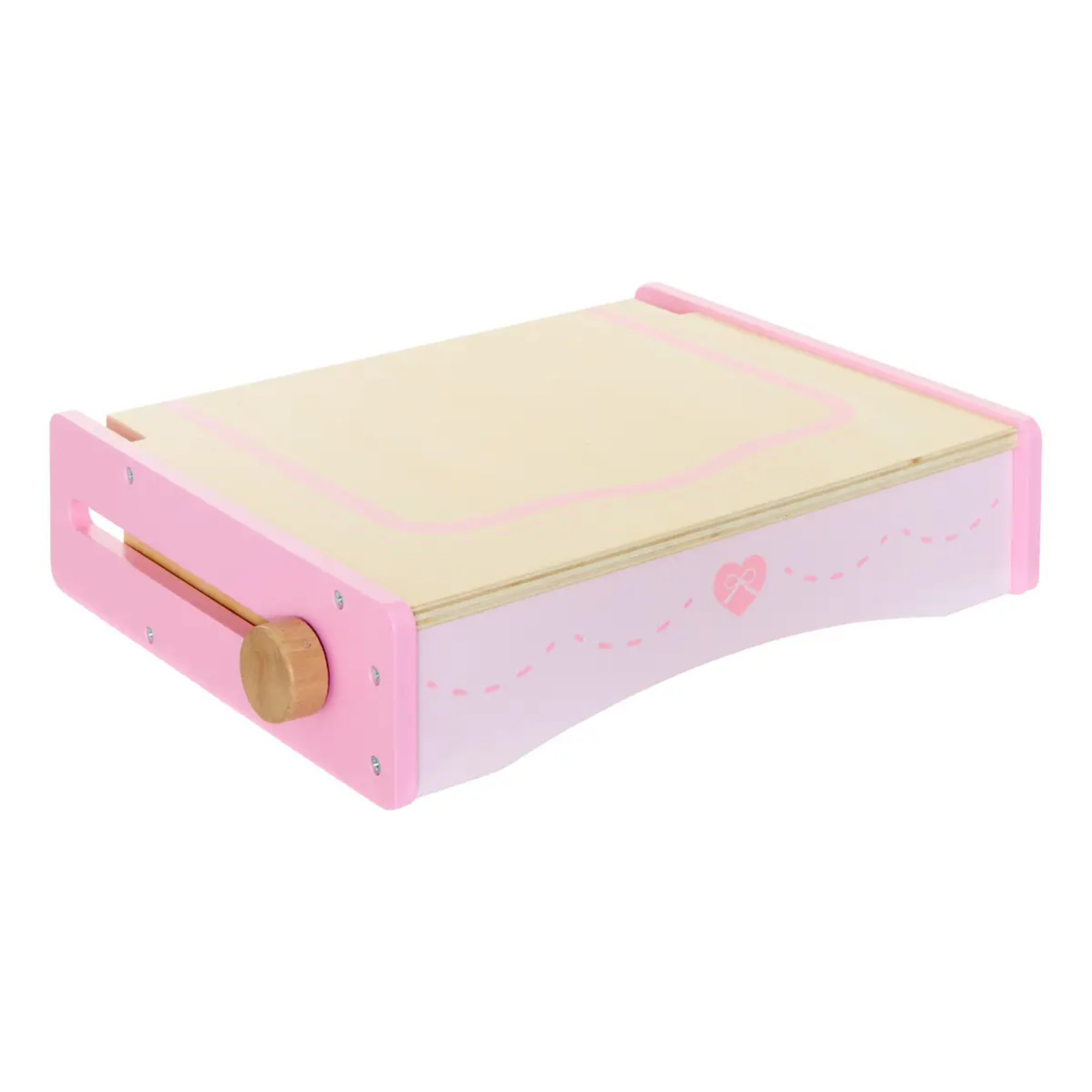 Coffret jeu beauté Elia 25,5x32cm rose