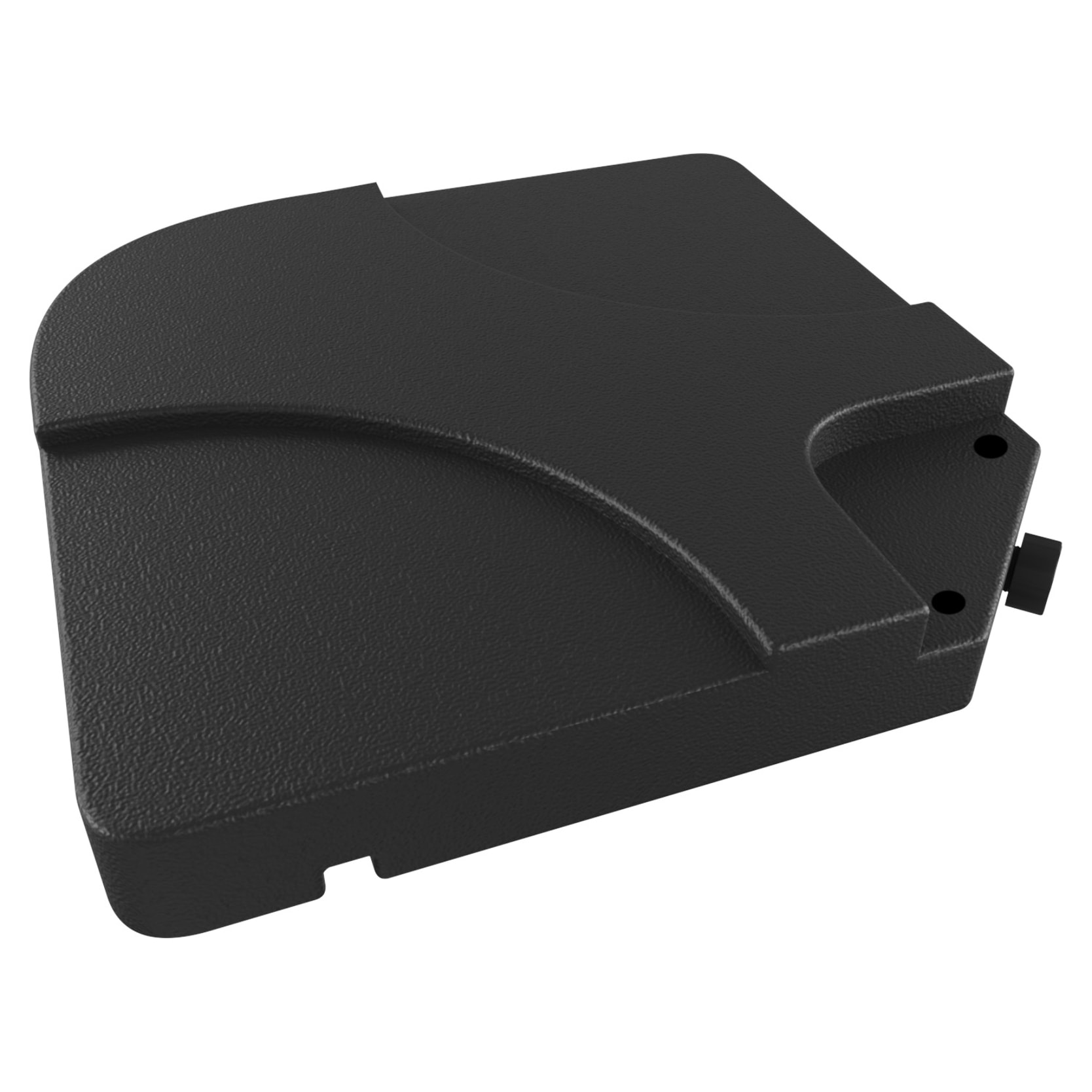 Set 4 Supporto Pesi Base Ombrellone Parasole Da Giardino In Plastica HDPE Riempibili Con Acqua E Sabbia 60 Litri / 100 Kg Adatti Per Ombrelloni Base A