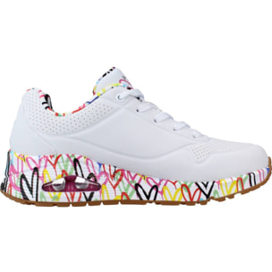 Sneakers de  Mujer de la marca SKECHERS  modelo UNO - LOVING LOVE White