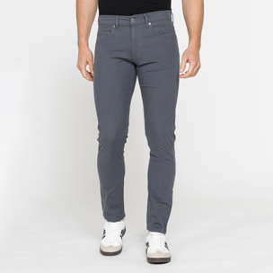 PANTALONE COLORATO DA UOMO IN COTONE STRETCH