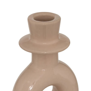 Lot de 2 bougeoirs "Mala" H18/25cm