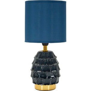 LAMPADA DA COMODINO PIGNY BLU CM Ø 15X30,5