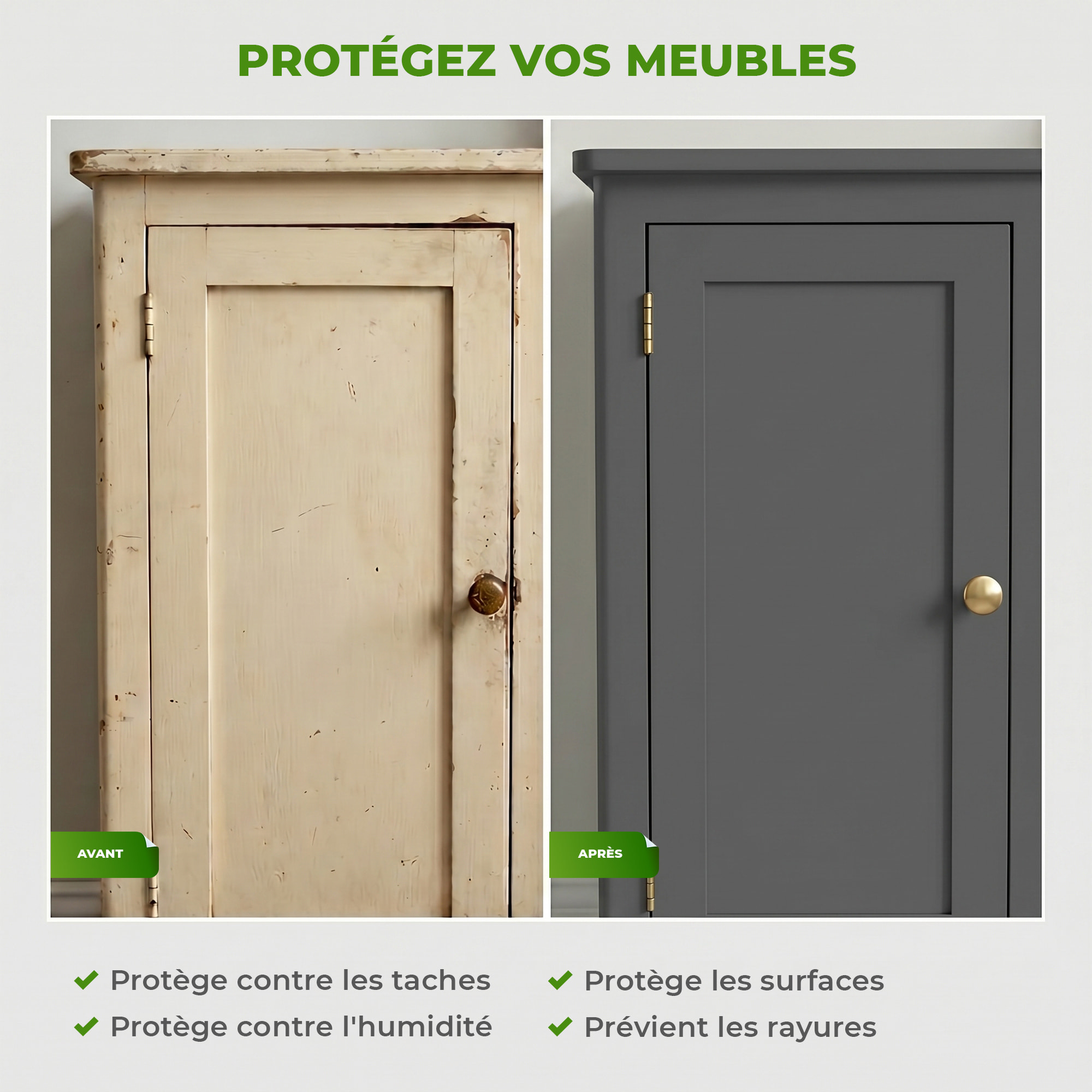 Rouleau adhésif décoratif Vinyle au Mètre - Gris fonce - Sticker Lavable Imperméable Mur Cuisine Meubles