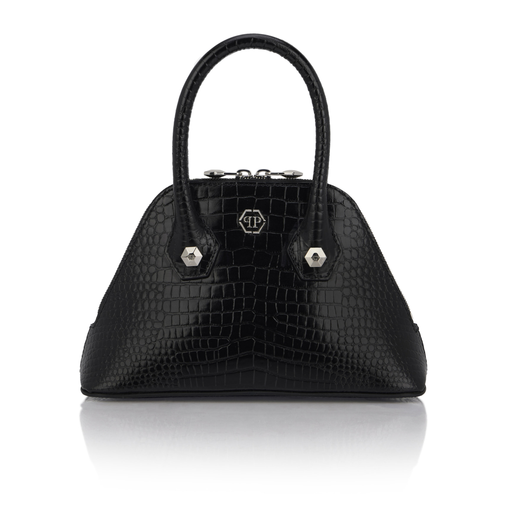 PHILIPP PLEIN Small Handle Bag Cocco