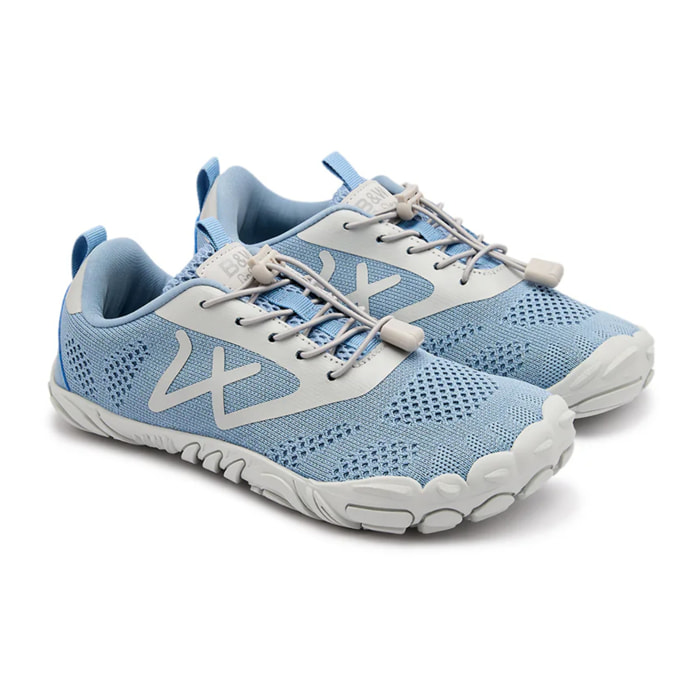 Zapatillas Deportivas Barefoot Goflex  Canvas en Azul