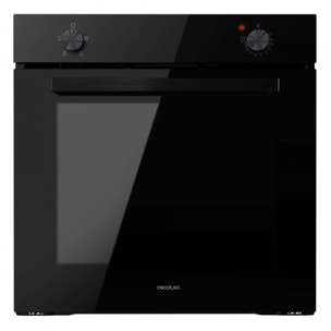 Horno Integrable Bolero Hexa C126000 Black A. 2800 W, 77 L de capacidad, 4 funci