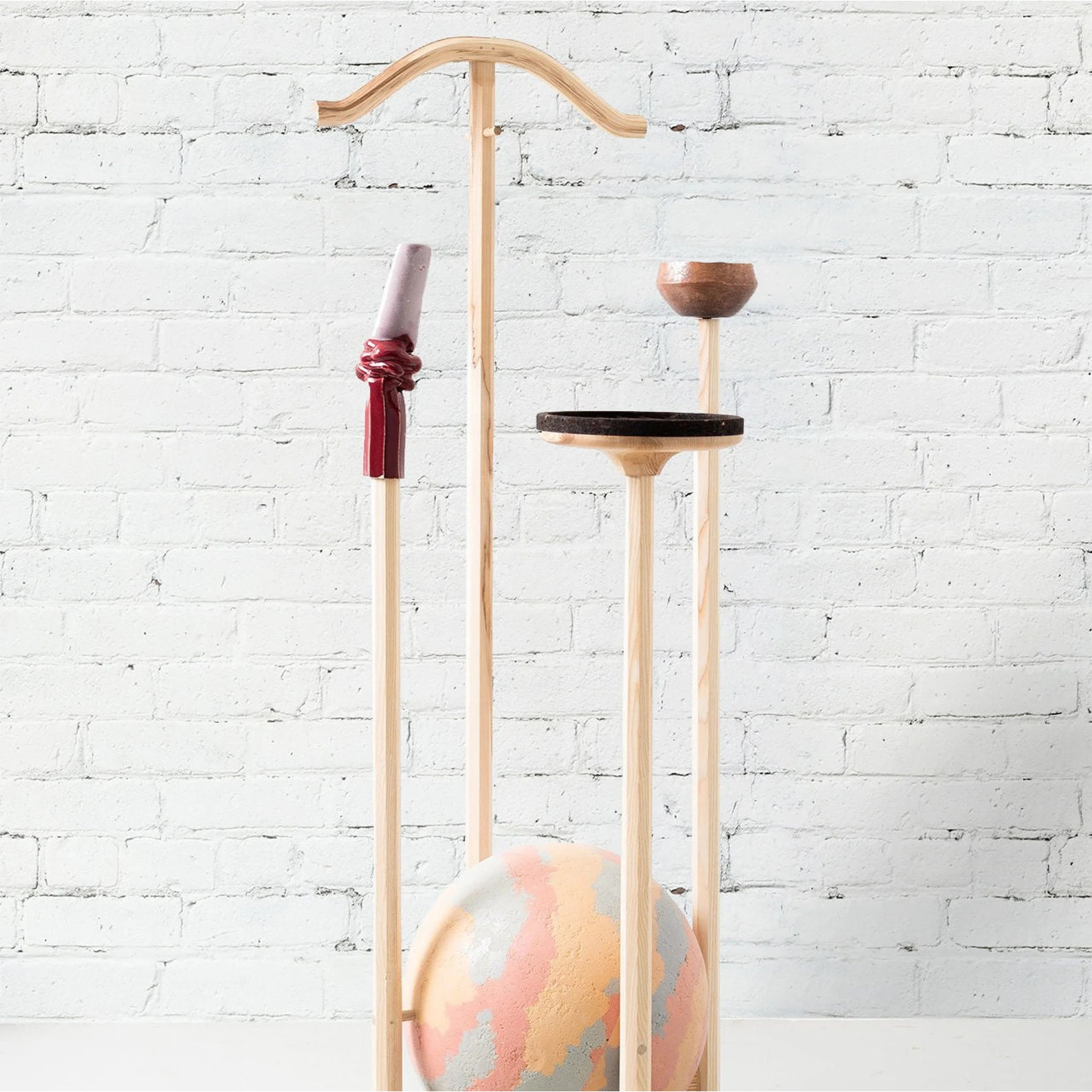 Carta da Parati Mattoni Bianchi