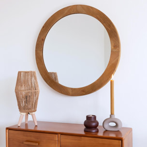 Miroir rond chiara 66cm