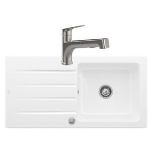 Evier Architectura 60 + Robinet de cuisine Junis Shower