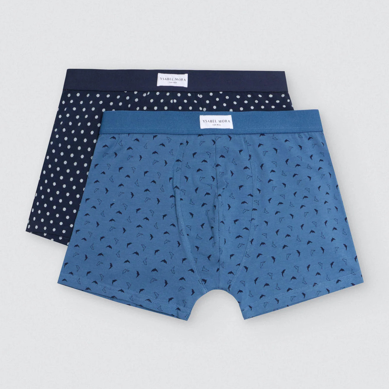 Confezione da 2 boxer con stampa a righe