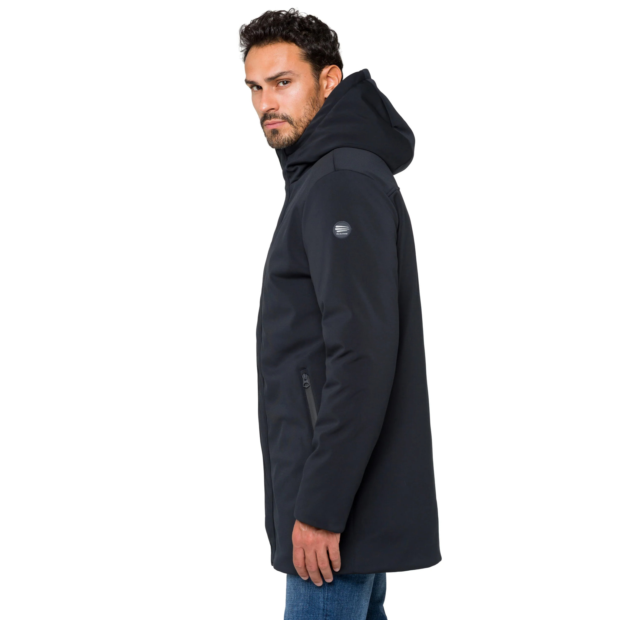 Parka KHANGAR acolchada impermeable gris