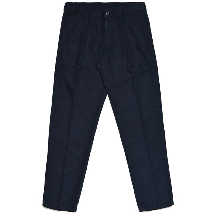 Kappa - Pantaloni Uomo Blu - Jake Linen