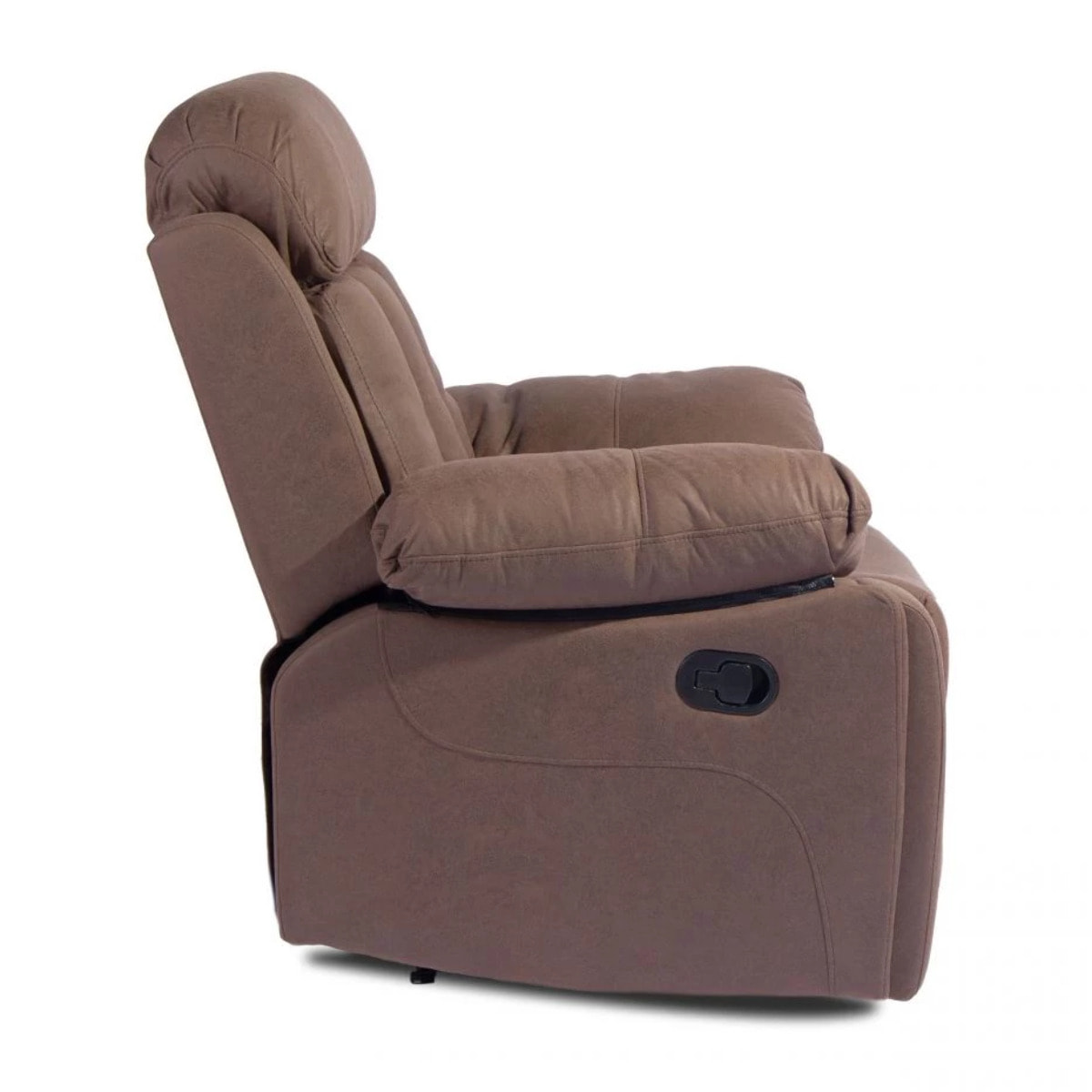 Sillón relax con reposapiés elevable en chocolate 93 cm Kendal Chocolate