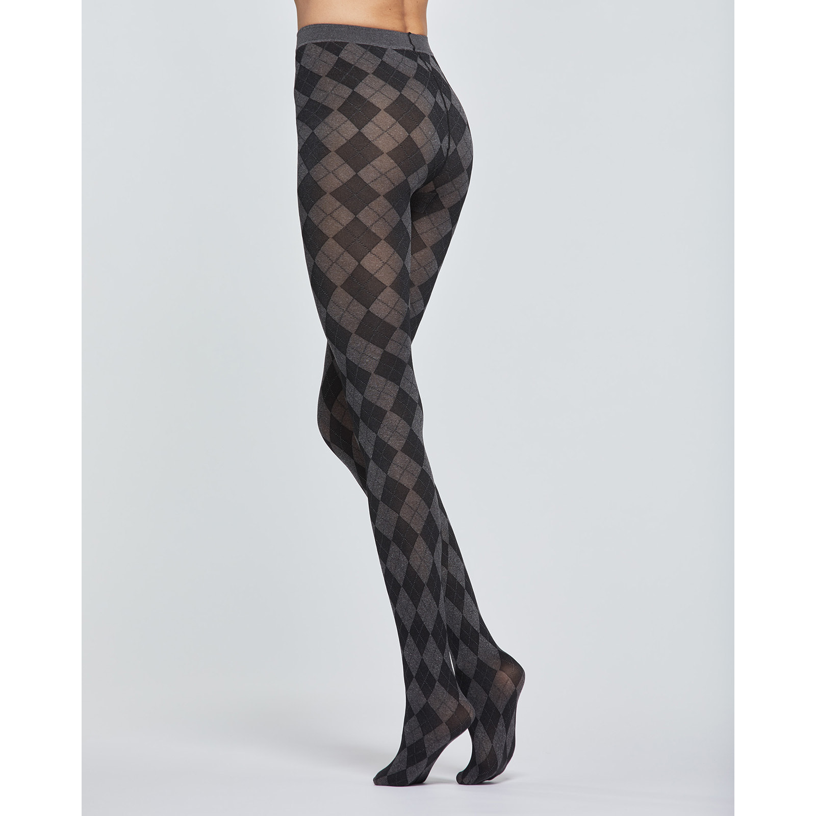 COLLANT KARINA COPRENTE CON MOTIVO A ROMBI