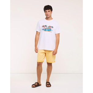 Camiseta Manga Corta Blanco - Vansi
