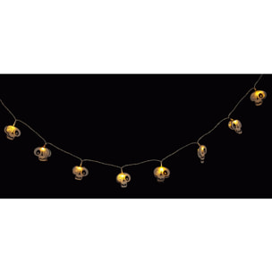 GUIRNALDA CALAVERAS CON LUZ
