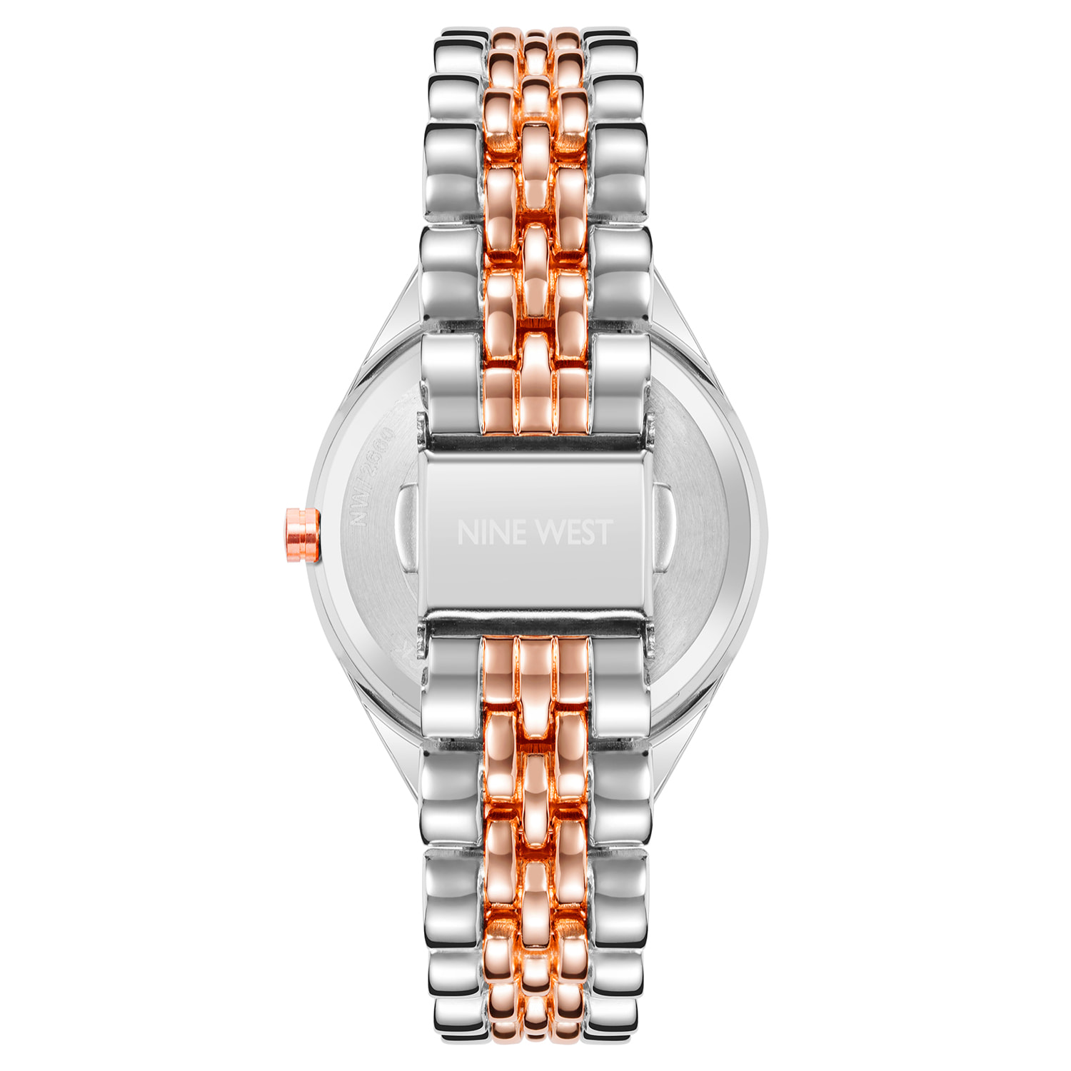 Reloj Nine West NW-2661SVRT Mujer Analogico Cuarzo con Correa de Metal