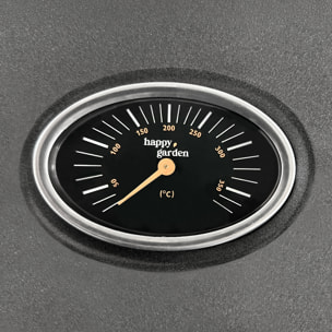 Barbecue au gaz RENO - 4 brûleurs avec thermomètre 14kW