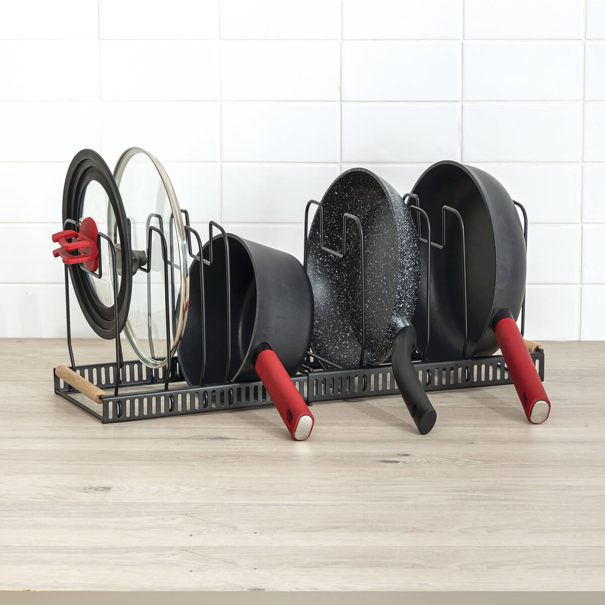 Rack extensible poêles/casseroles