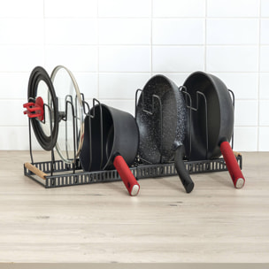 Rack extensible poêles/casseroles