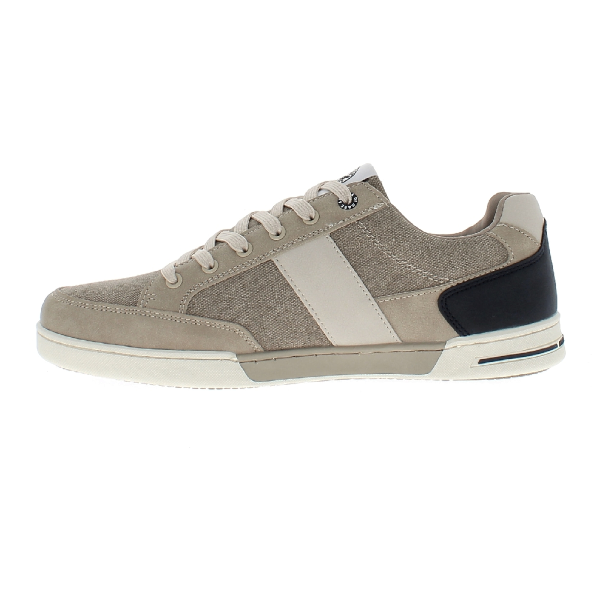 Armata di Mare Scarpe Uomo Sneakers Casual Stringate con Soletta Rimovibile in Memory Foam AMU S24M527 Beige