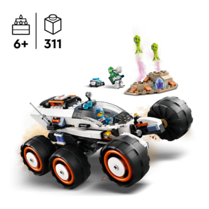 LEGO CITY 60431 - ROVER ESPLORATORE SPAZIALE E VITA ALIENA