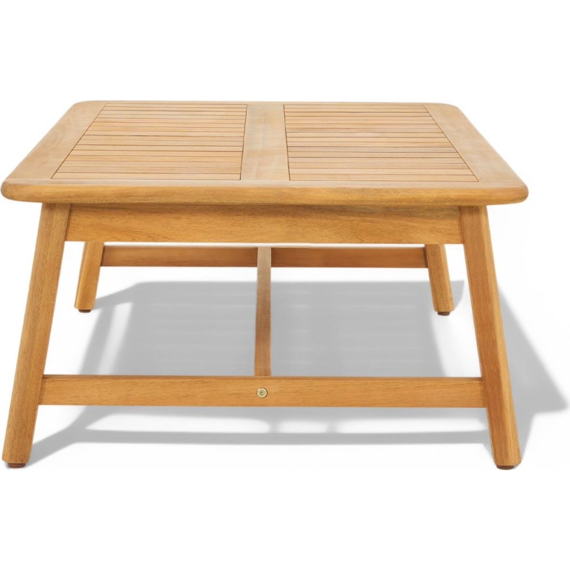 Table basse de jardin rectangulaire en bois FSC - SYMI