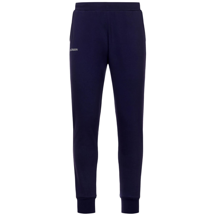 Kappa - Pantaloni Uomo Blu - Logo Geo Or