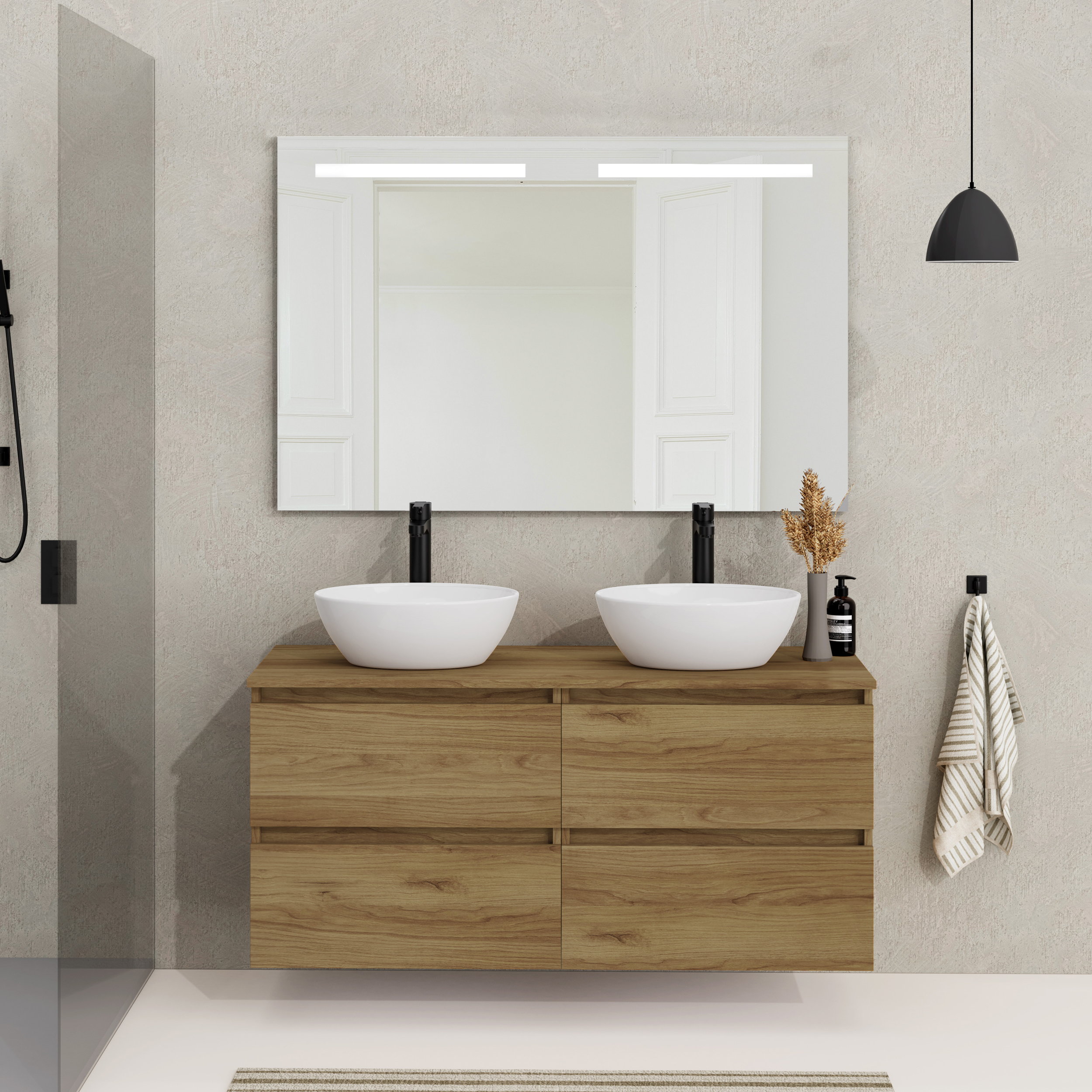 Conjunto de baño LILY SE, Alday, 140cm, Teka