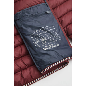 Chaqueta Chuck Embroidery granate con logo Rigby Go