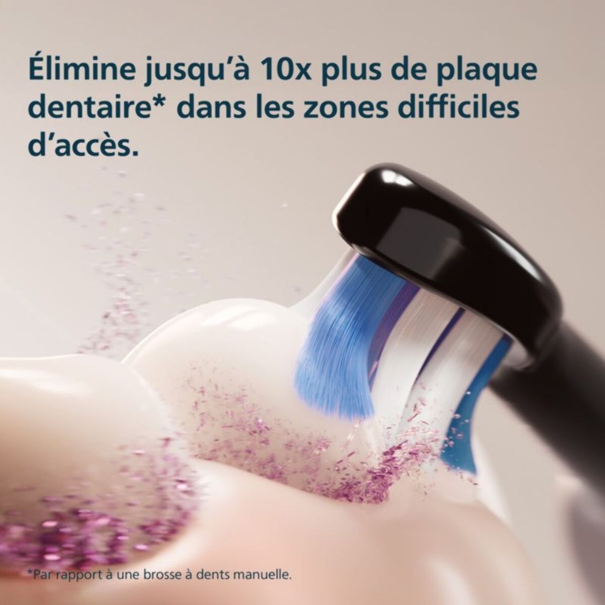 Brossette dentaire PHILIPS S2  4 pack noire HX6054/88