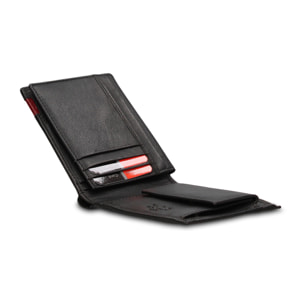 Portafoglio uomo in vera pelle - Modello Erebo Elite - Casual - 12.0 x 9.0 x 2.0 cm