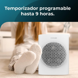 Calefactor cerámico de baño ReadyWarm 2000 Max Box Ceramic con 2000 W, pantalla