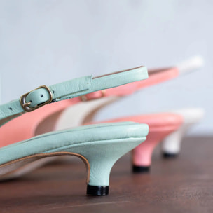 Sandalias con tacón S3024 NAPPA BLACK/ ALEDO color Black