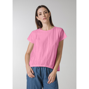 DEHA - Blusa SILK BLENDED BLOUSE in cotone per donna