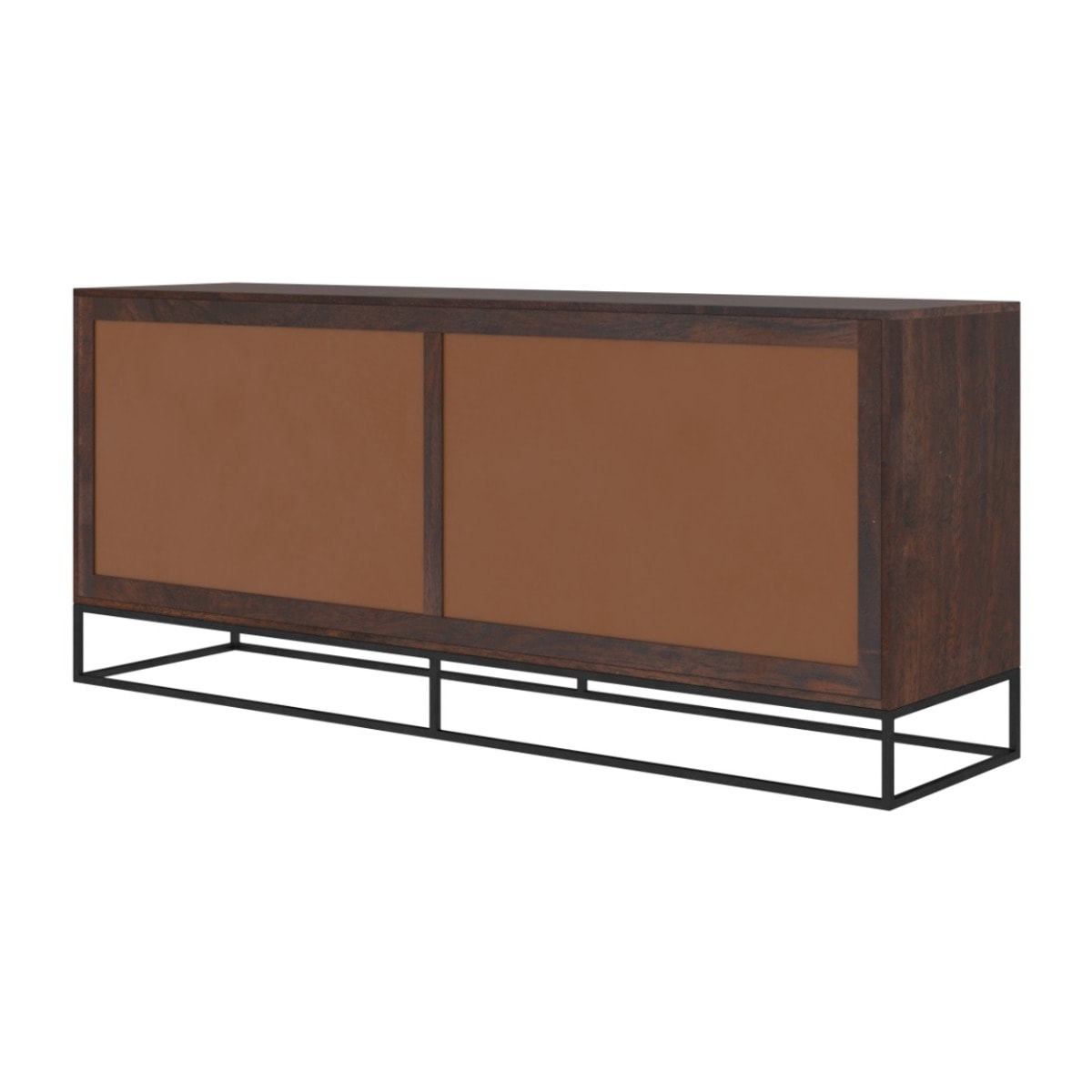 Buffet 4 portes en bois d'acacia et bois recyclé - Krabi