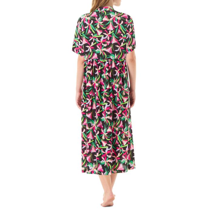 Vestido Cuello Abierto