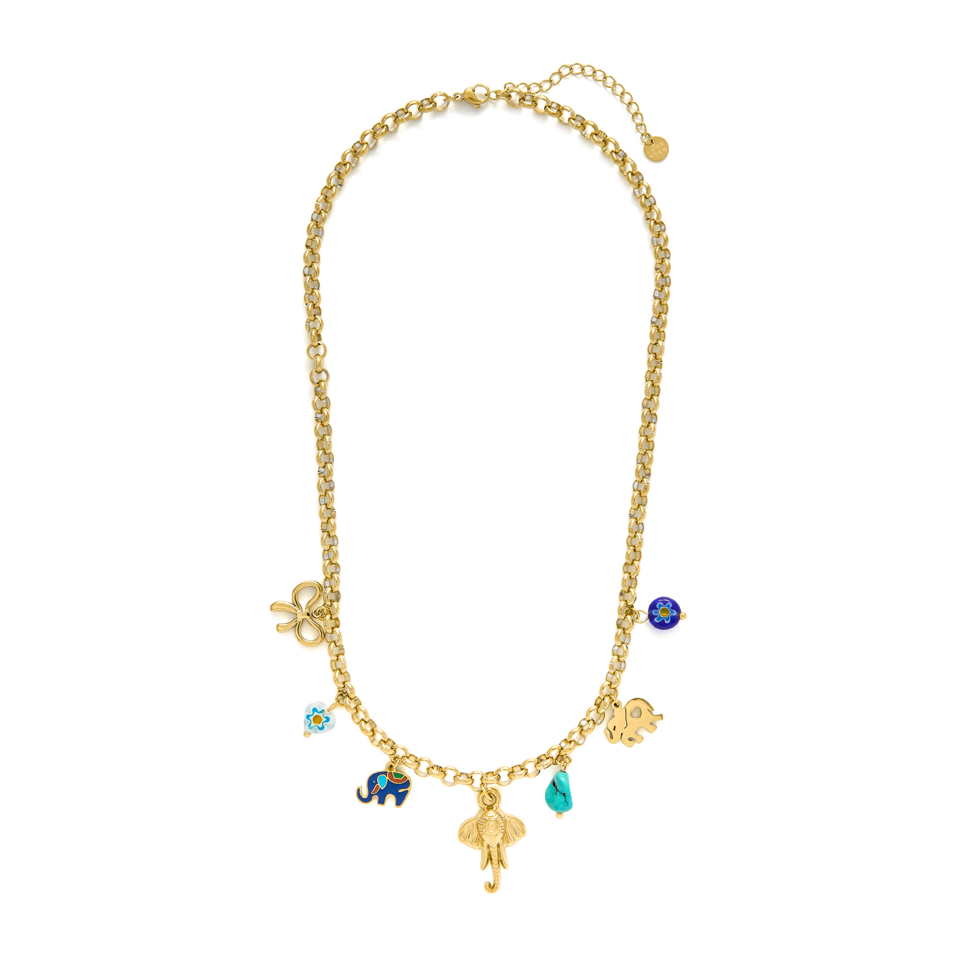 Collar Sisdek acabado oro amarillo 18k