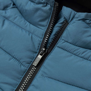 Chaqueta MUNICH hombre Padding de nylon-poliéster azul