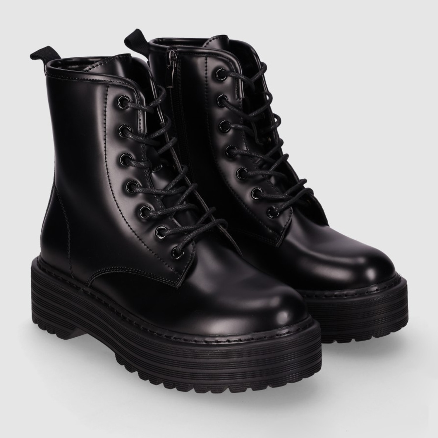 Botines - Negro - Tacón: 5 cm